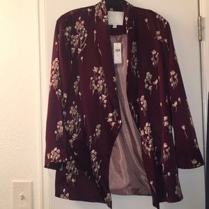 NWT Anthropologie satin blazer